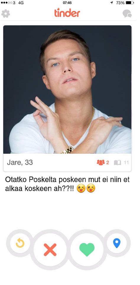 hyvä tinder profiili miehelle|Parhaat Tinder